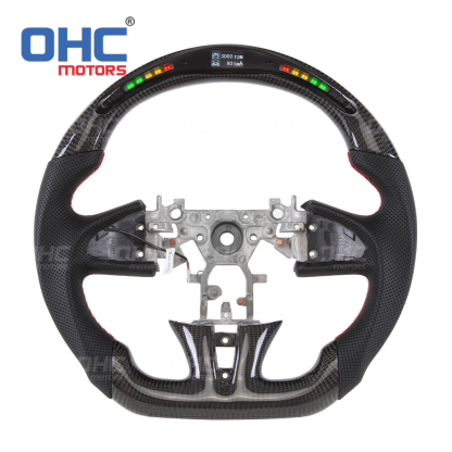 LED 100%Carbon Fiber Steering Wheel for Infiniti Q50 