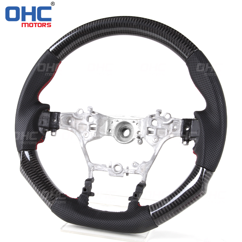 Customized Carbon Fiber Steering Wheel For Toyota Hilux Revo Fortuner 2011-2018 Innova Car steering wheel