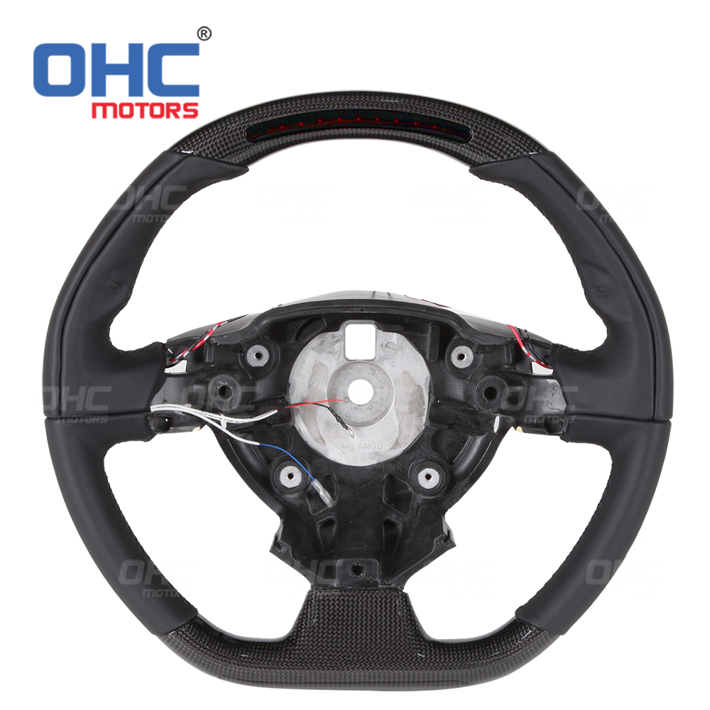 LED carbon fiber steering wheel for Ferrari 458 488 California T Sergio