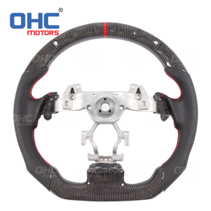 LED Peformance Car Steering Wheel Fit For Infiniti G37 REAL 100% Carbon Fiber Steering Wheel 