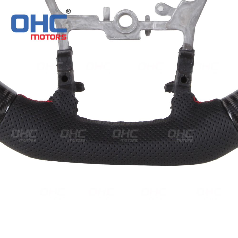 Customized Carbon Fiber Steering Wheel For Toyota Hilux Revo Fortuner 2011-2018 Innova Car steering wheel