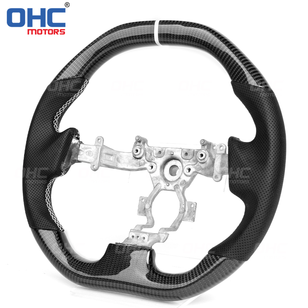 LED Carbon Fiber Steering Wheel Nissan GTR R35 Skyline 2009 2010 2011 2012 2013 2014 2015 2016 Car Steering Wheel Carbon Fiber