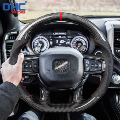 Carbon Fiber Steering Wheel for Dodge Ram
