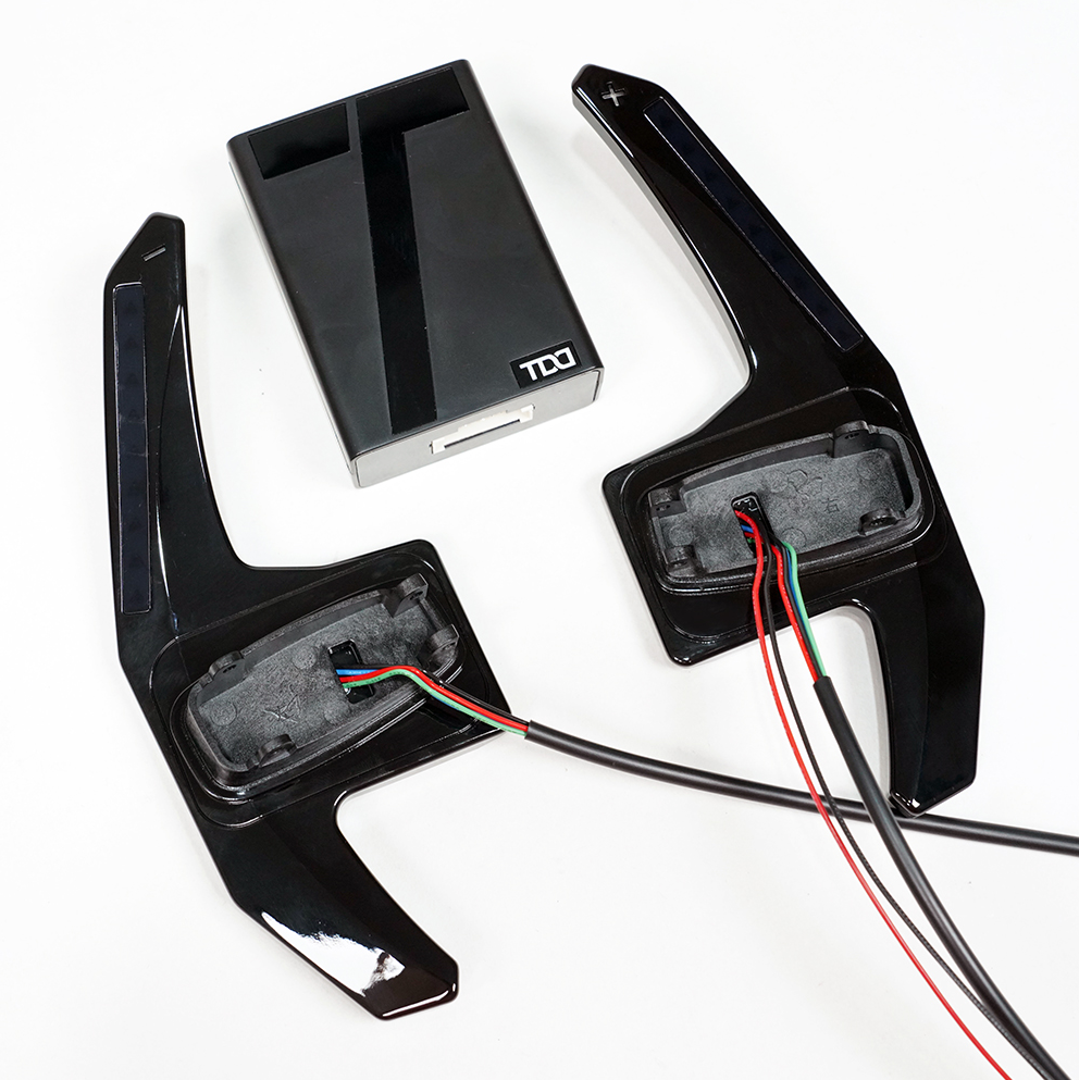 LED Performance Paddle Shift Extensions Shifter Fit for Mercedes Benz 2015 to 2022 Smart ONE Paddle Shift ohc motors