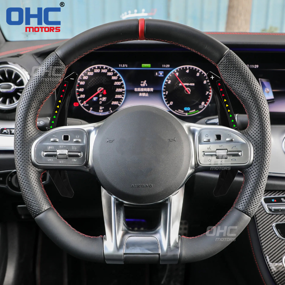 LED Performance Paddle Shift Extensions Shifter Fit for Mercedes Benz 2015 to 2022 Smart ONE Paddle Shift ohc motors