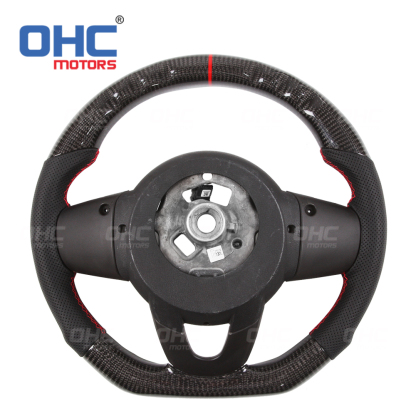 Real Carbon FiberSteering Wheel For BMW mini F56 M performance Racing Car Carbon Fiber Steering Wheel ohc motors