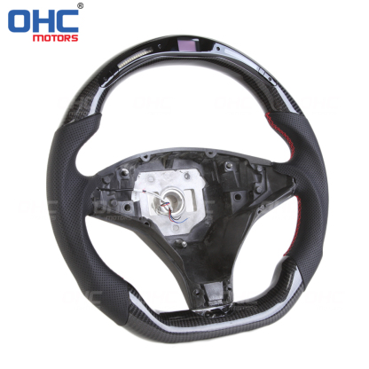 LED Carbon Fiber Steering Wheel For Tesla Model X Tesla Model S