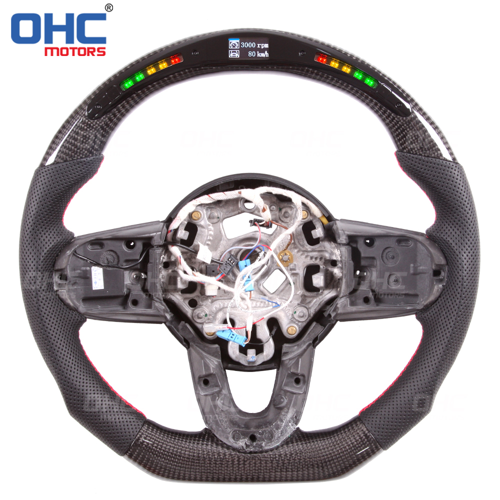 Carbon Fiber Steering Wheel For BMW I8 LED RacinCarbon Fiber Steering 