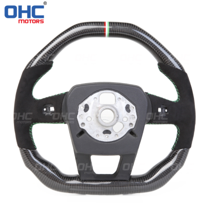 Alcantara Carbon Fiber Steering Wheel for Lamborghini URUS