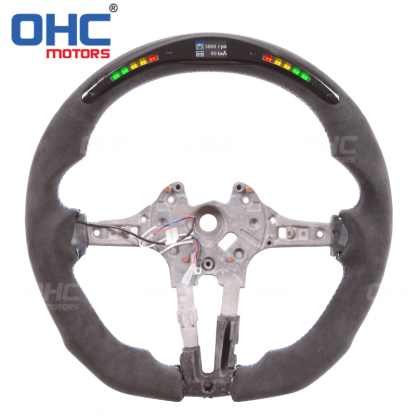  LED RPM Car Steering Wheel for BWM M3 F20 F21 F40 F22 F23 F45 F44 F30 F31 F35  F32 F33 F36 Steering Wheel Carbon Fiber ohc motors