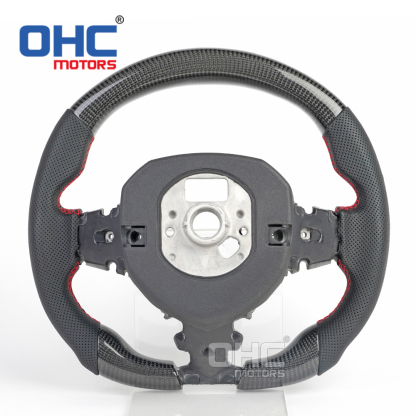 Real Carbon Fiber Steering Wheel for Lamborghini Aventador LED RPM Racing Car Steering Wheel Carbon Fiber ohc motors