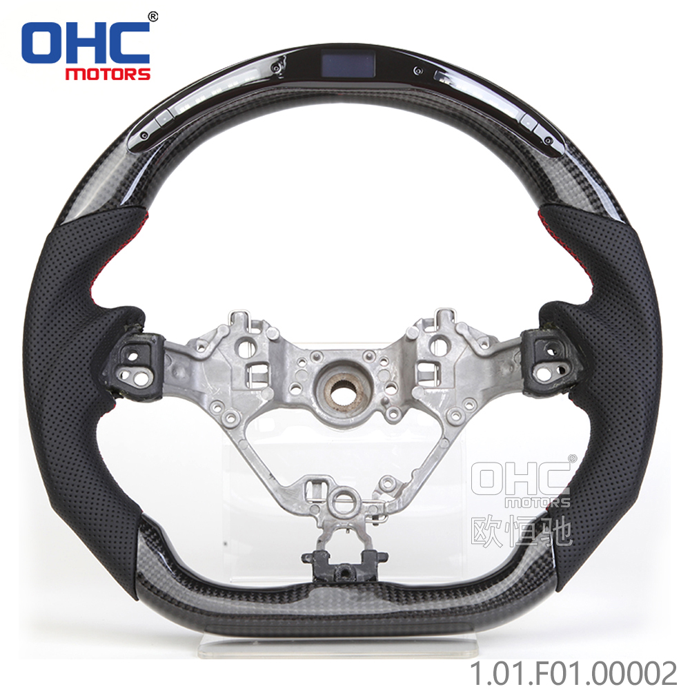 LED carbon fiber steering wheel for TOYOTA carora