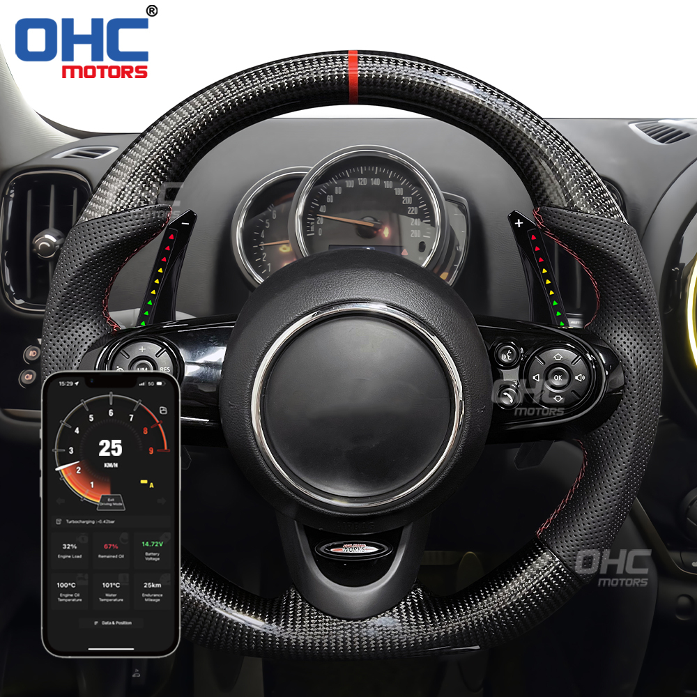 LED RPM Performance Paddle Shift for BMW MINI Cooper F54 F55 F56 F57 F60 2015 to 2022 Paddle Shift Shifter Shifters ohc motors