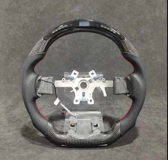 LED Carbon Fiber Steering Wheel for Dodge Ram 2010-2017 Steering Wheel Carbon Fiber ohc motors