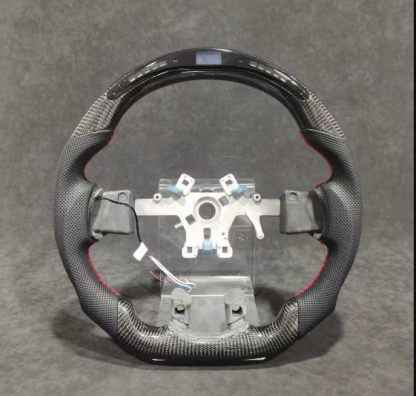 LED Carbon Fiber Steering Wheel for Dodge Ram 2010-2017 Steering Wheel Carbon Fiber ohc motors