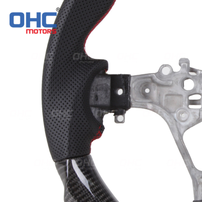 Customized Carbon Fiber Steering Wheel For Toyota Hilux Revo Fortuner 2011-2018 Innova Car steering wheel