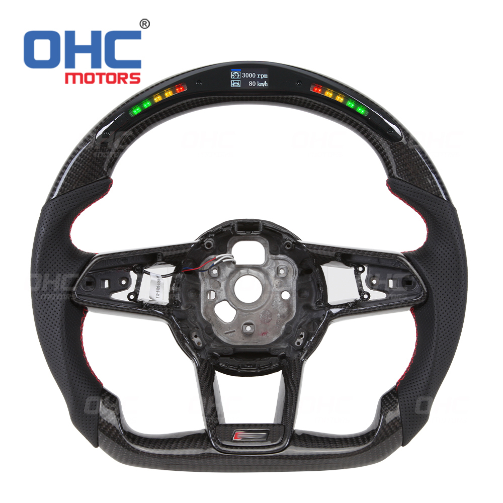 Steering Wheel Audi R8 for S3 S4 S5 S6 S7 A3 A4 A5 A6 A7 RS3 RS4 RS5 RS6 RS7 2012-2021