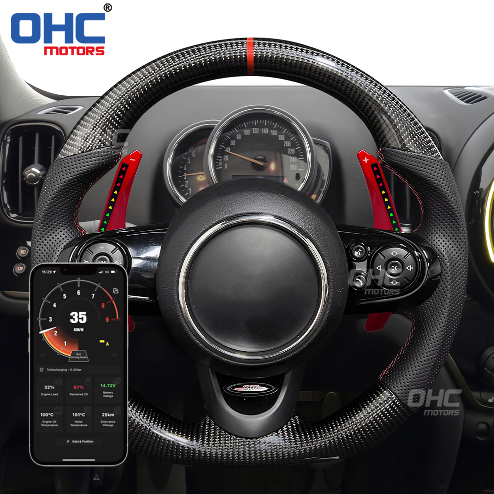 LED RPM Performance Paddle Shift for BMW MINI Cooper F54 F55 F56 F57 F60 2015 to 2022 Paddle Shift Shifter Shifters ohc motors