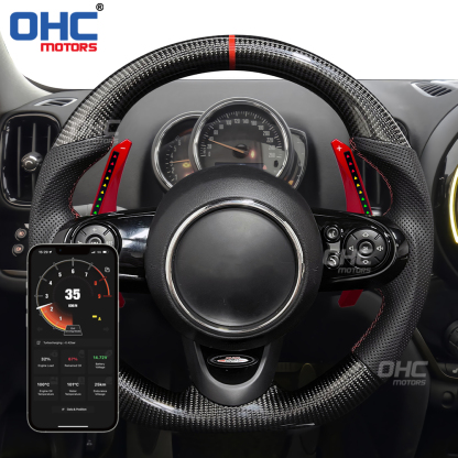 LED RPM Performance Paddle Shift for BMW MINI Cooper F54 F55 F56 F57 F60 2015 to 2022 Paddle Shift Shifter Shifters ohc motors