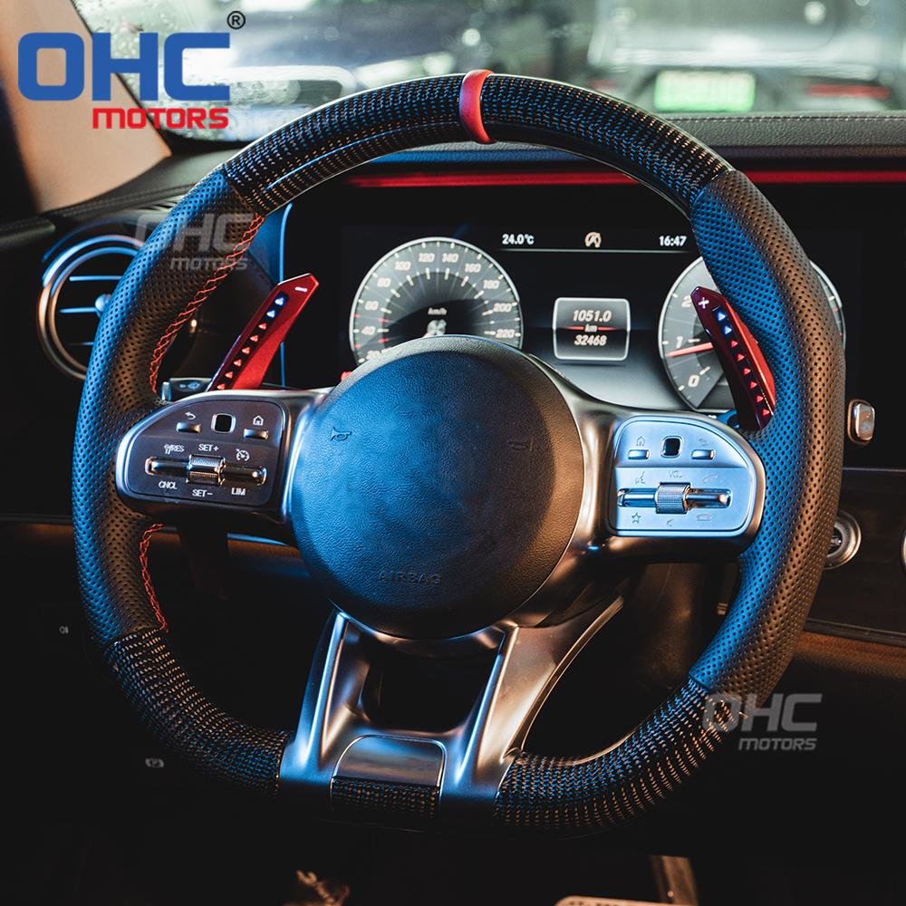 LED Performance Paddle Shift Extensions Shifter Fit for Mercedes Benz 2015 to 2022 Smart ONE Paddle Shift ohc motors