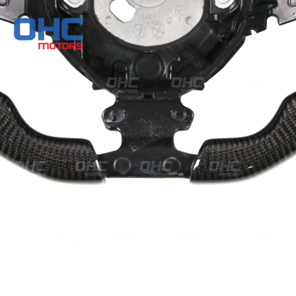 100% carbon fiber perforated leather steering wheel for lamboeghini aventador