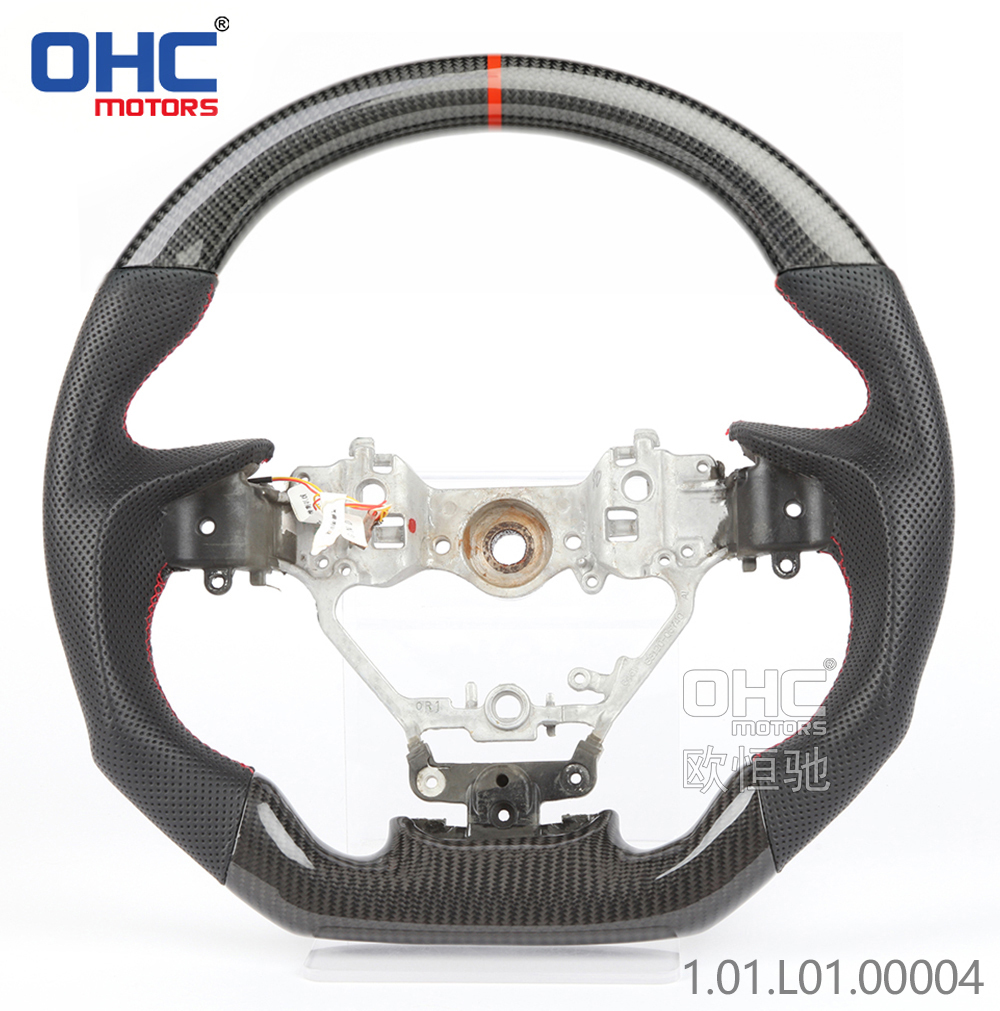 Carbon Fiber Steering Wheel fit for Lexus IS NX ISF CT GSF Steering Wheel Carbon Fiber