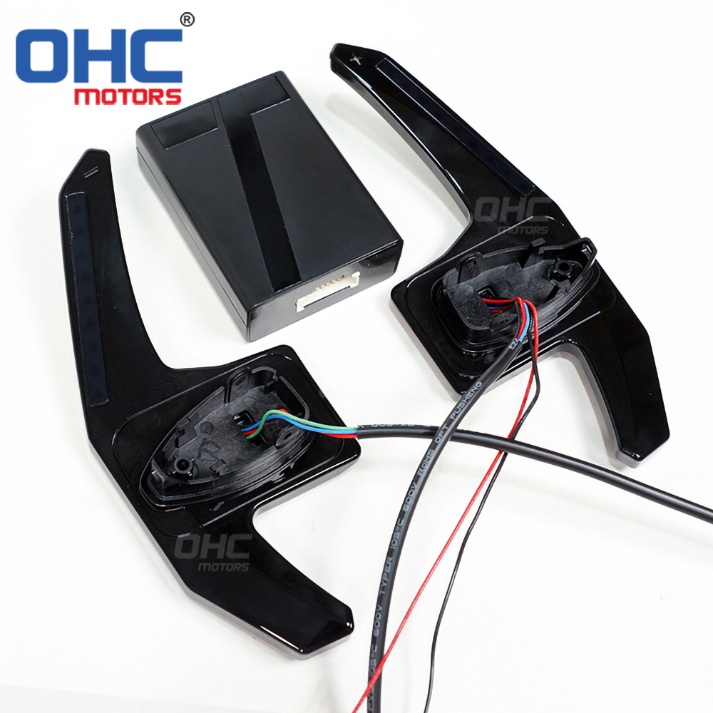 Car Steering Wheel Shift Paddle for Mercedes GLA X156 180 250 GLC GLE W213 W204 W205 X253 2013-2019 LED RPM Smart Paddle Shift