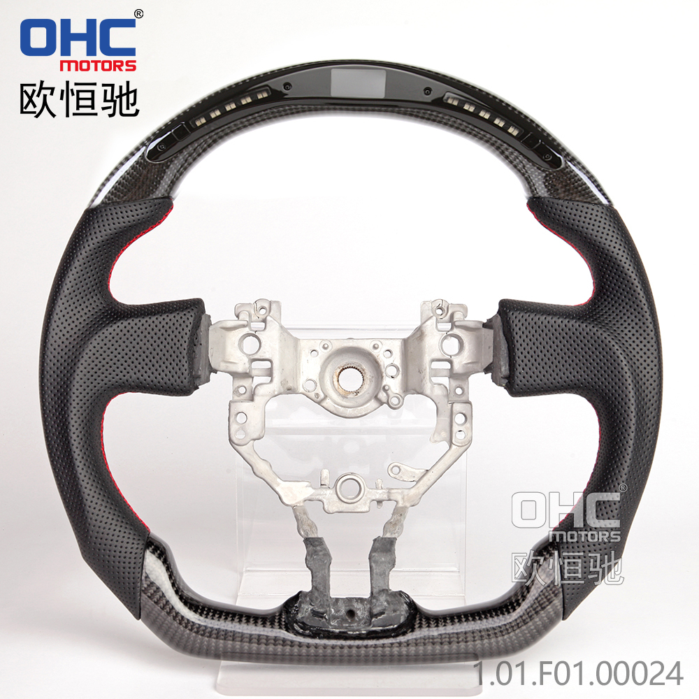 LED carbon fiber steering wheel for TOYOTA carora