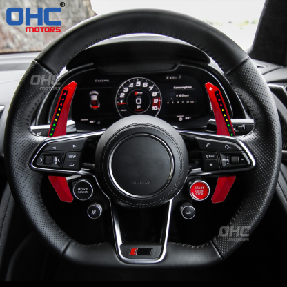 LED RPM Paddle Shift Fit for Audi RS6 RS7 S6 RS SQ5 B7 B8 B9 C8 2016 TO 2020 Smart Paddle Shift Shifter Shifters