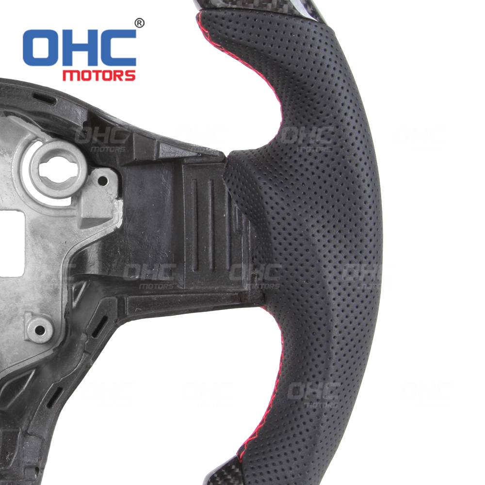 Carbon Fiber Steering Wheel For Tesla Model 3 Y 