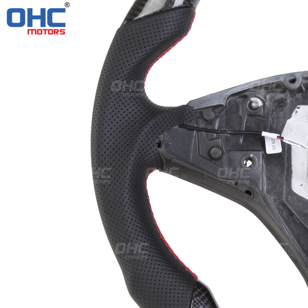 LED Carbon Fiber Steering Wheel For Tesla Model X Tesla Model S