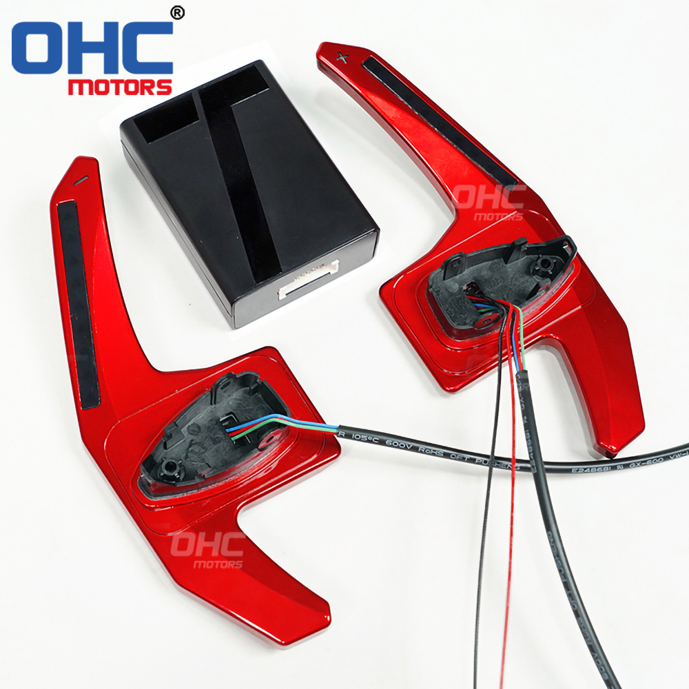 Car Steering Wheel Shift Paddle for Mercedes GLA X156 180 250 GLC GLE W213 W204 W205 X253 2013-2019 LED RPM Smart Paddle Shift