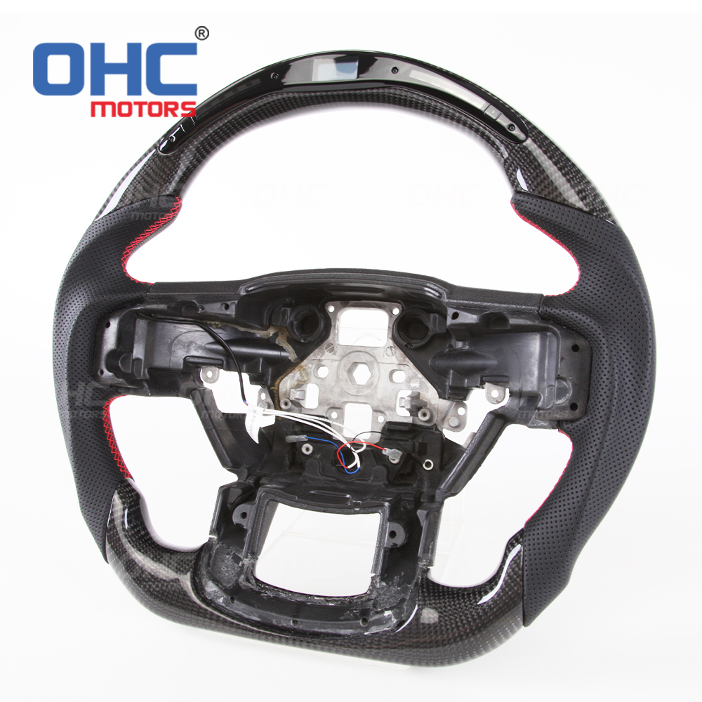 100%Carbon Fiber Steering Wheel for Ford Raptor F150 