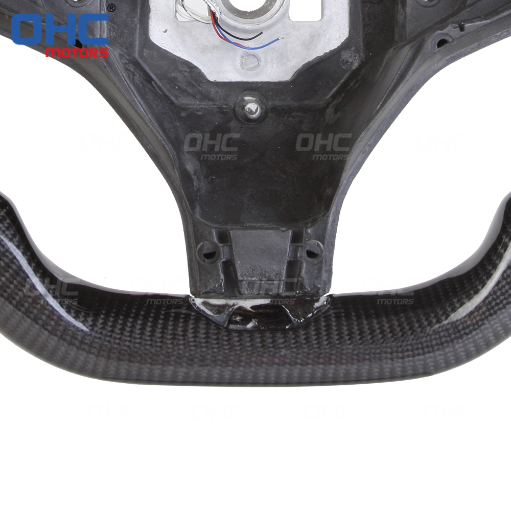 LED Carbon Fiber Steering Wheel For Tesla Model X Tesla Model S