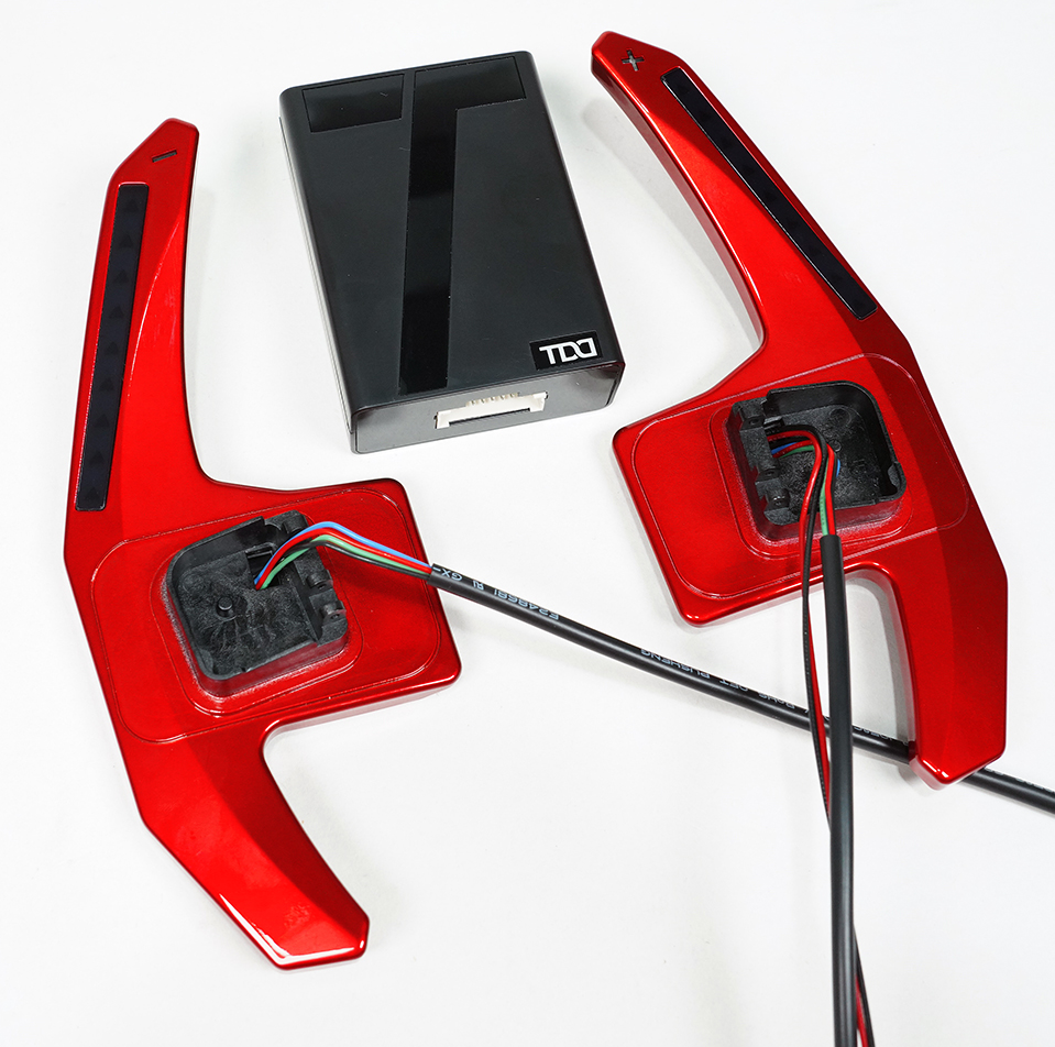 LED RPM Paddle Shift for Seat Leon Cupra mk2 mk3 LED RPM Racing Car Steering Wheel Paddle Shift Shifter Shifters