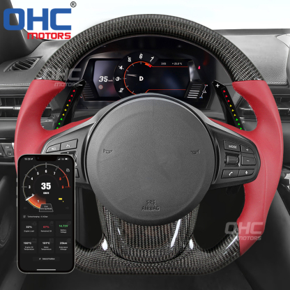 Paddle Shift Extensions Shifter for Toyota GR A90 Supra MK5 A90 2019 2020 2021 LED RPM Smart Paddle Shift Shifter Shifters