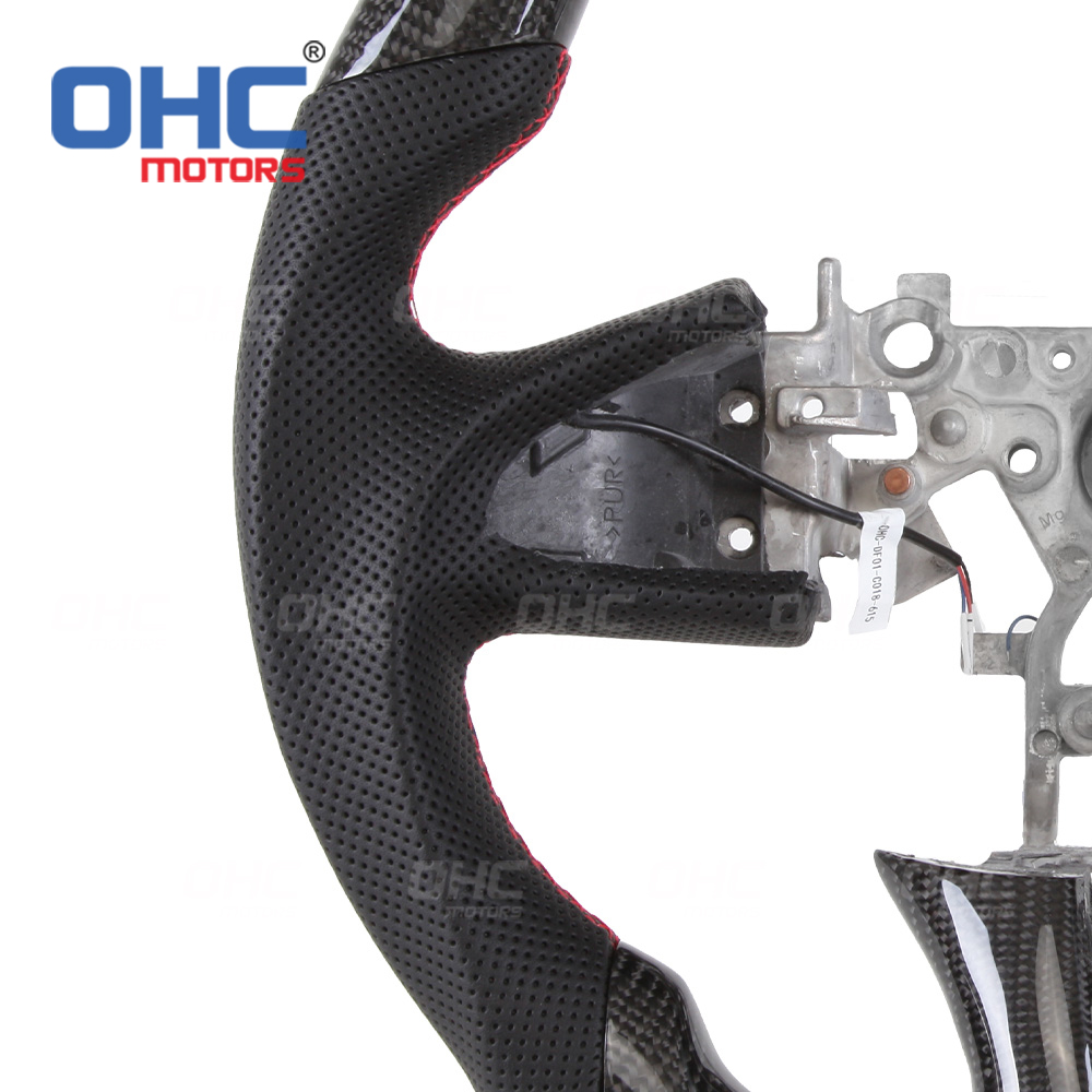 LED 100%Carbon Fiber Steering Wheel for Infiniti Q50 