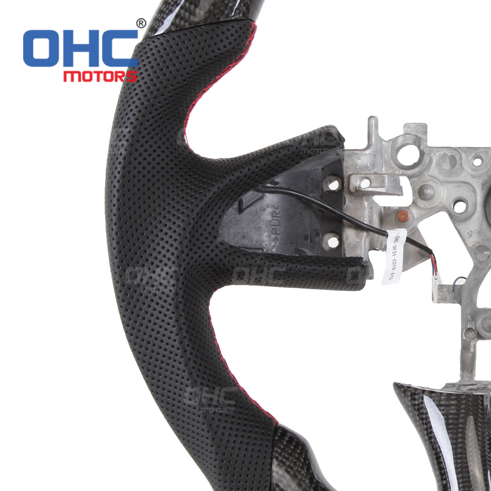 LED 100%Carbon Fiber Steering Wheel for Infiniti Q50 