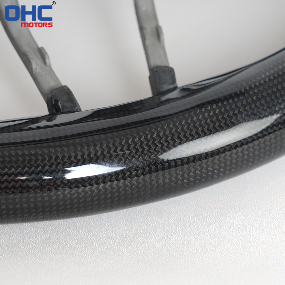Prepreg Dry Carbon Fiber O-Shaped Steering Wheel for Porsche 911 Panamera 718 Boxster Cayenne Macan Preforated Leather Grip US STOCK