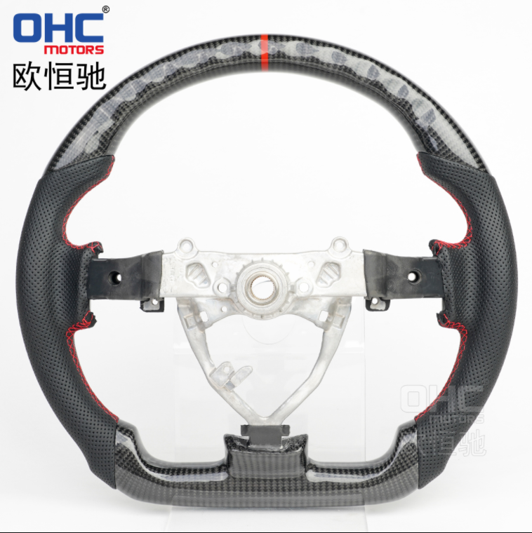 Carbon Fiber FLAT BOTTOM Steering Wheel For TOYOTA FJ Car Steering Wheel Carbon Fiber ohc motors