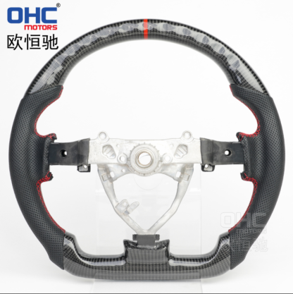 Carbon Fiber FLAT BOTTOM Steering Wheel For TOYOTA FJ Car Steering Wheel Carbon Fiber ohc motors