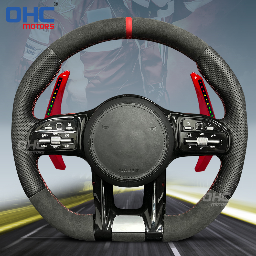 LED Performance Paddle Shift Extensions Shifter Fit for Mercedes Benz 2015 to 2022 Smart ONE Paddle Shift ohc motors