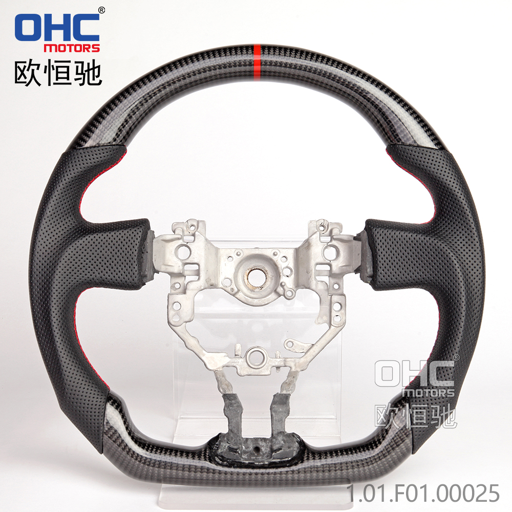 LED carbon fiber steering wheel for TOYOTA carora