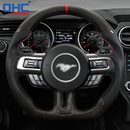 Carbon Fiber steering wheel for Mustang (2015-2017) Steering Wheel Carbon Fiber
