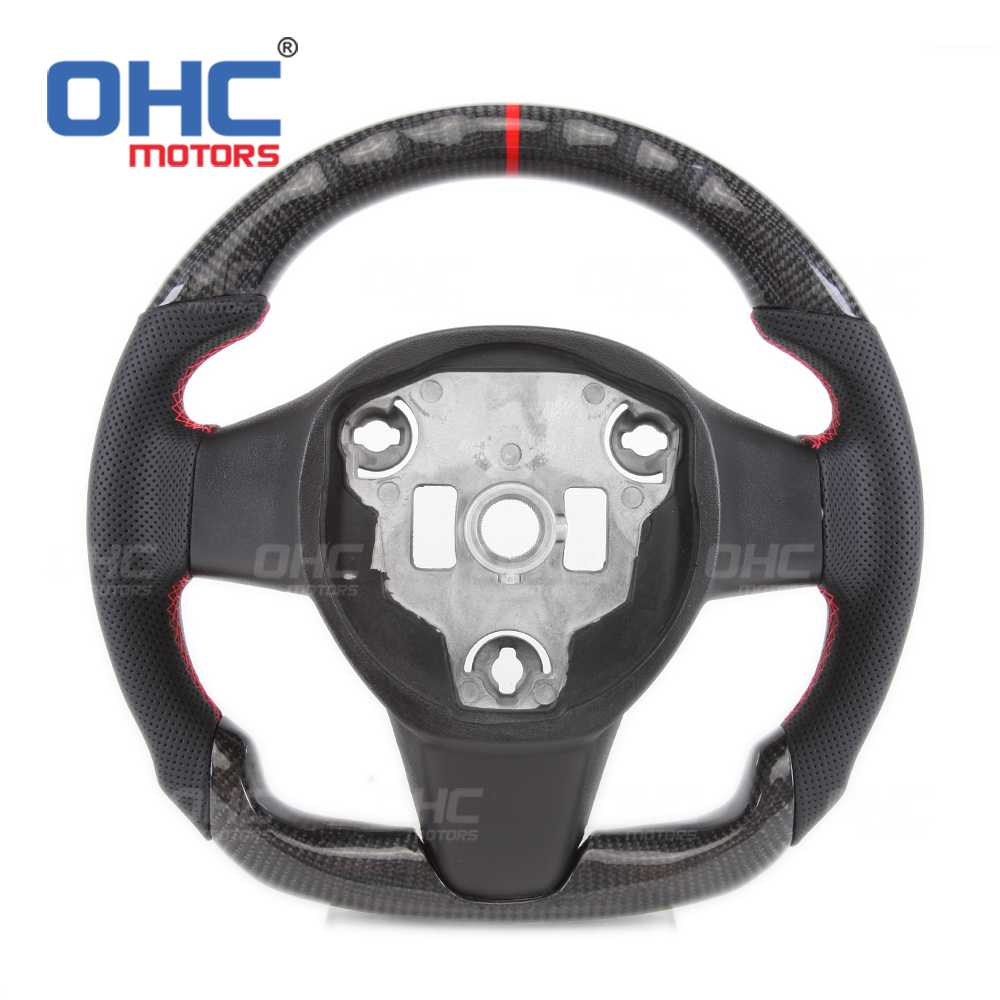 Carbon Fiber Steering Wheel For Tesla Model 3 Y 