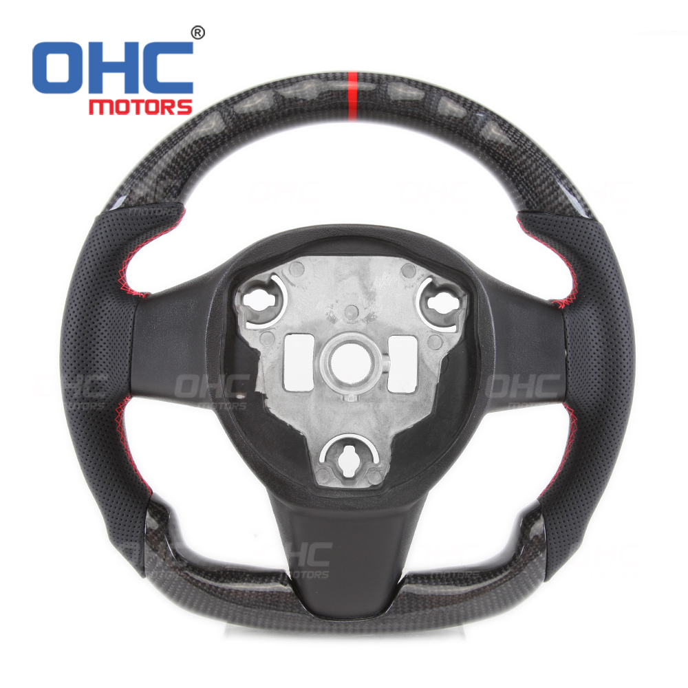 Carbon Fiber Steering Wheel For Tesla Model 3 Y 