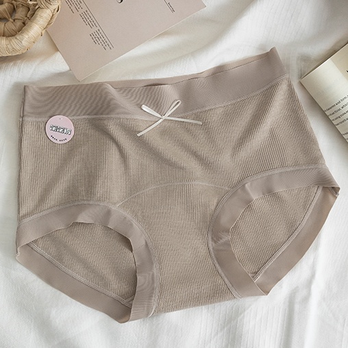 Women's Thermostatic Cotton Underwear Fine Brushed Craft Skin-Friendly Comfortable Free Breathing Briefs-SLIQIA