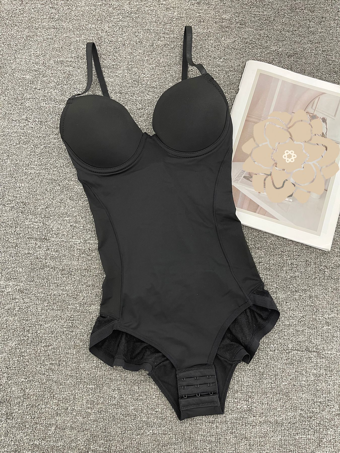 Women's Shapewear Tummy Control Bodysuit Postpartum Waist Trainer Shapewear Vest Chest Support Bra Camisole Base Layer Underwear-SLIQIA