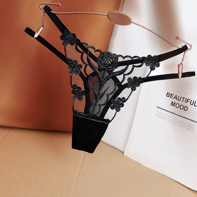 Sexy Lingerie Hollow Out Open Crotch Panties Fun No-Remove T-Pants Accessories Hot Bed Passion Products Set-SLIQIA