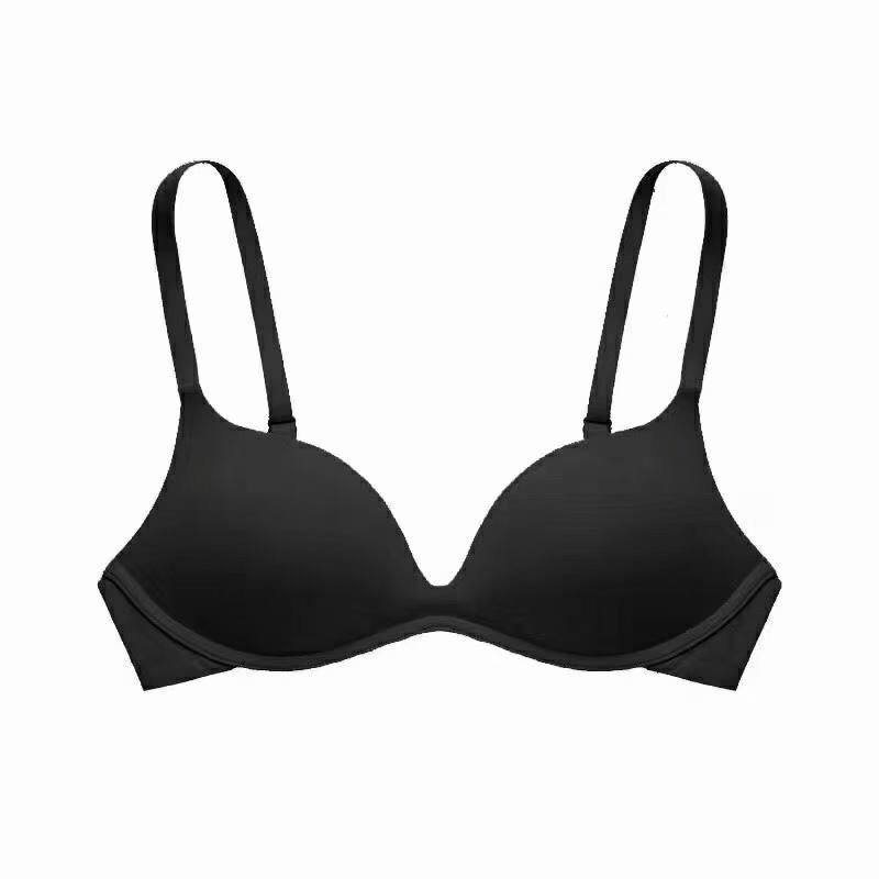 Japanese Style Simple One-Piece Smooth Surface Thin Cup Large Bust Minimizing Bra -SLIQIA